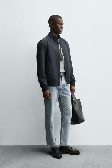 WATER-REPELLENT TECHNICAL JACKET - Dark navy by Zara - Image 3