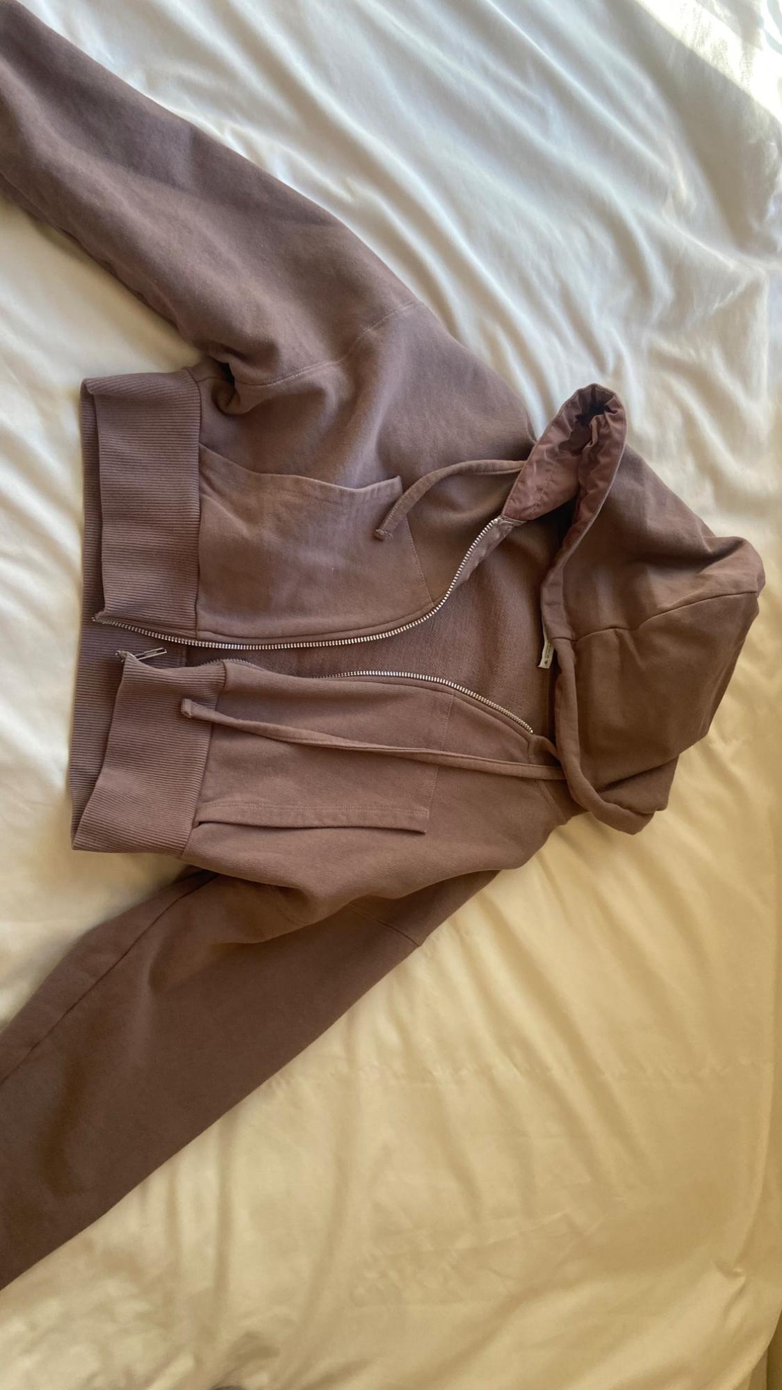 HOODED CROP SWEATSHIRT - Image 3