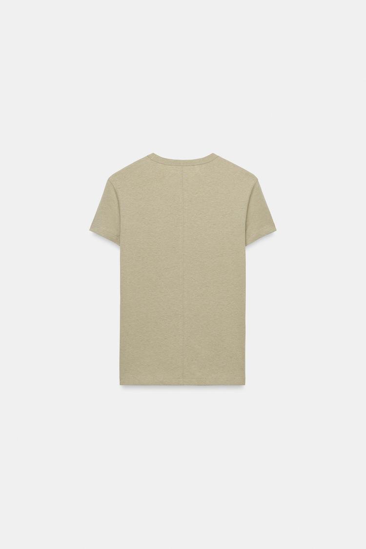 Camiseta de algodón de manga corta 6