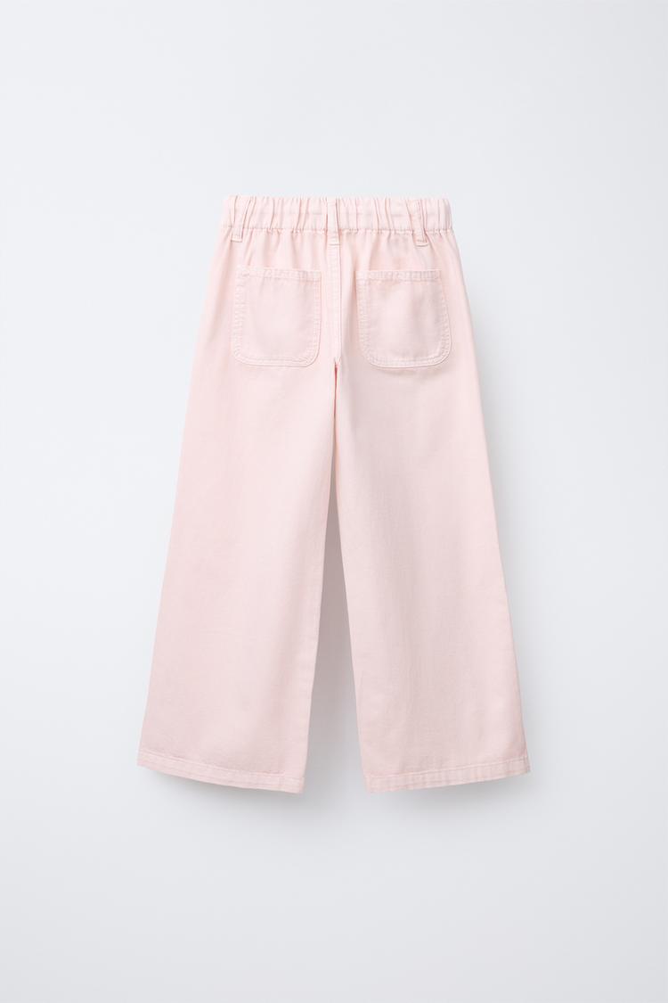 FLOWING WIDE-LEG TROUSERS