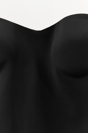 UNDERWIRED BODYSUIT WITH POLYAMIDE - Black by Zara - Image 6