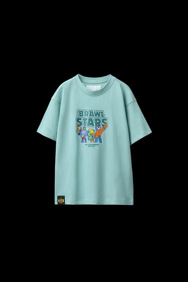 Zara BRAWL STARS © SUPERCELL OY PRINTED T-SHIRT - Blues - Image 0