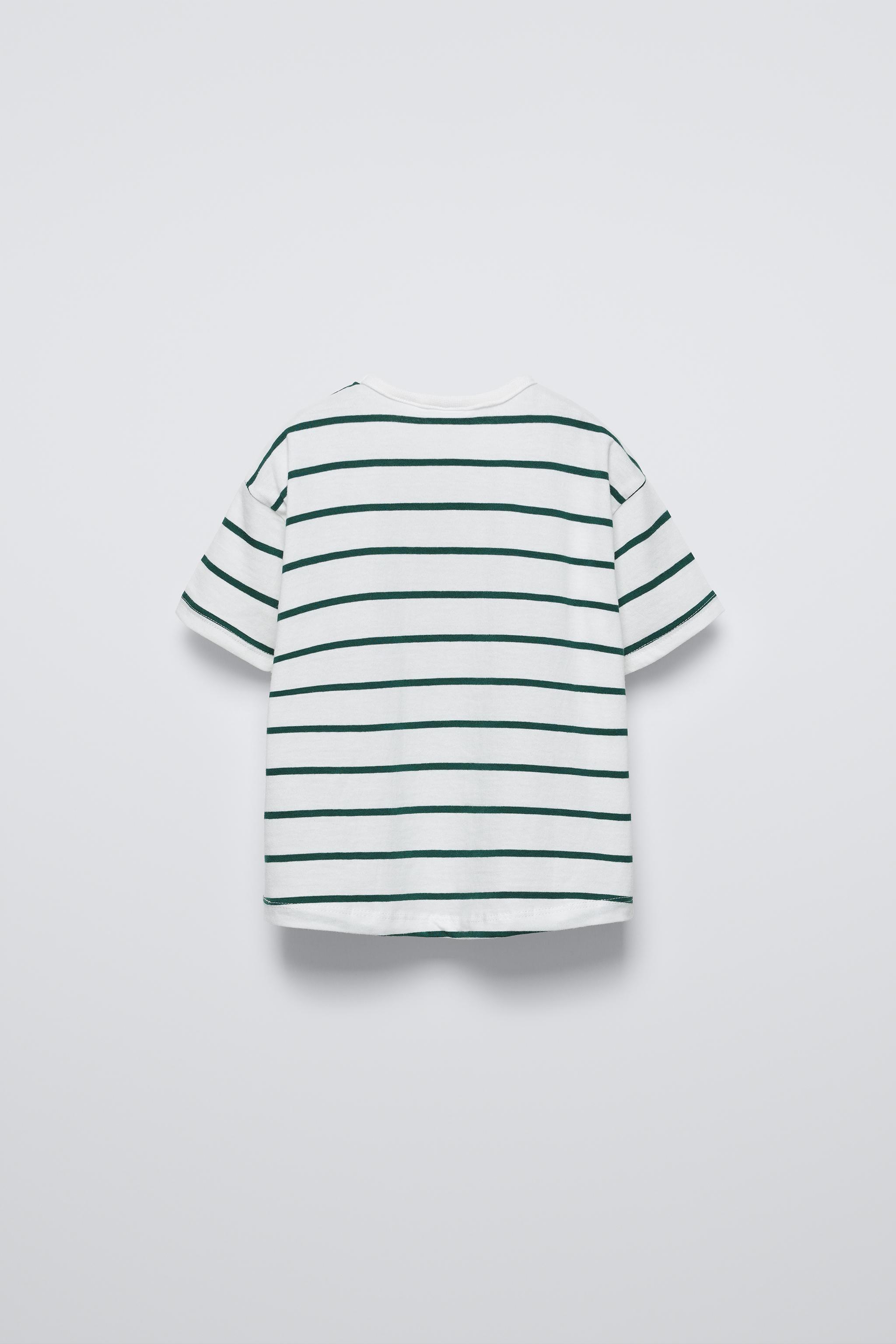 ★ドイツ発*ZARA*新作*DOUBLE STRIPED Tシャツ★ 01037518600-e1.jpg?ts=