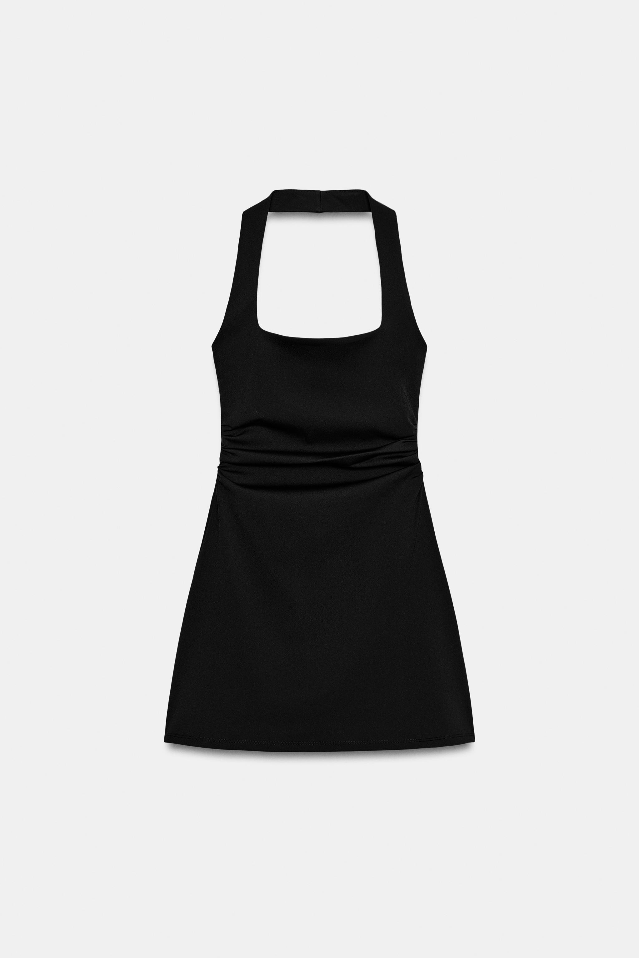 ROBE COURTE HALTER