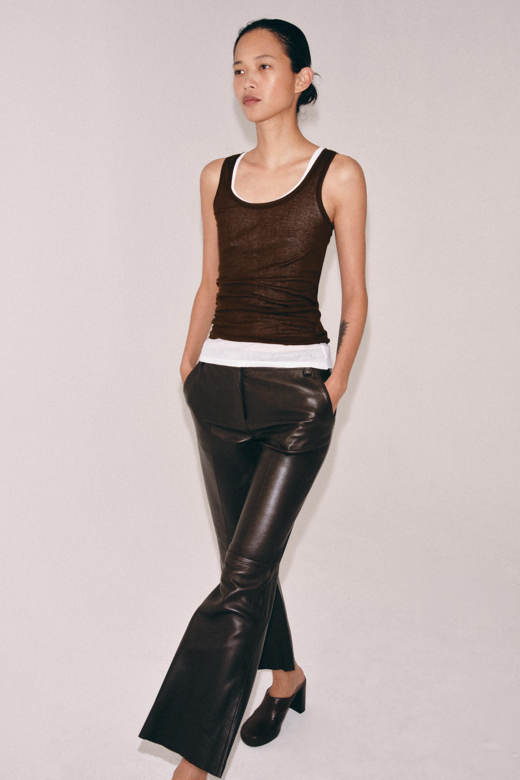 COTTON SLEEVELESS TOP