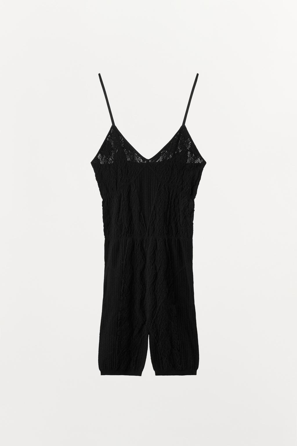SEAMLESS LACE SHORT JUMPSUIT - image 2