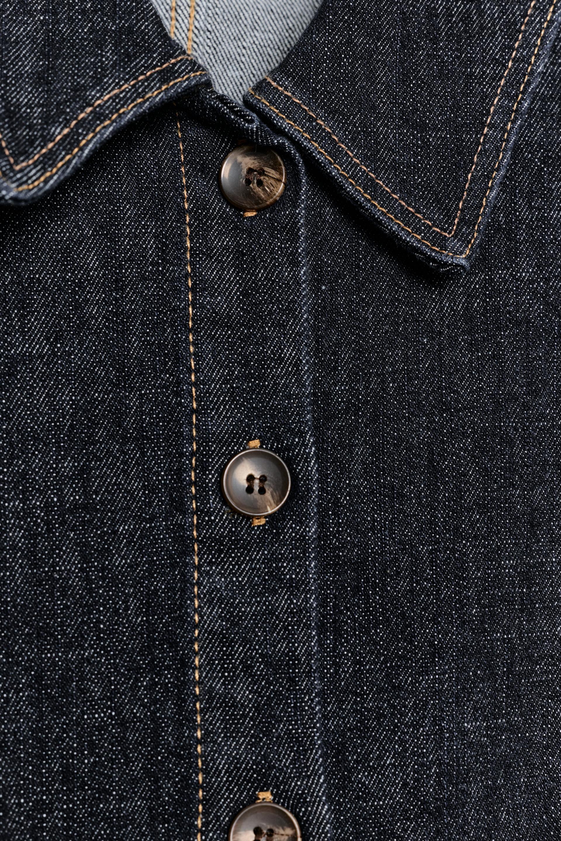 Z1975 DENIM PEPLUM SHIRT thumbnail 7