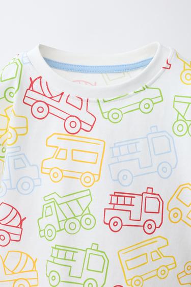 PYJAMA TRACTEURS (1,5-6 ANS) - Écru de Zara - Image 5