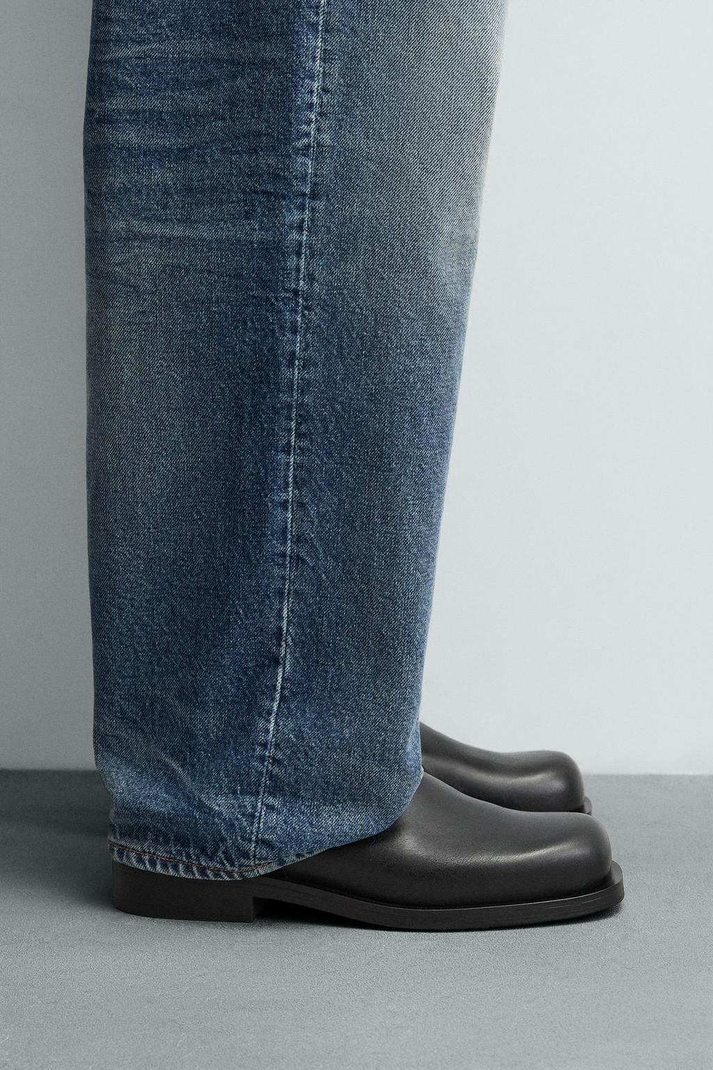 ZARA LEATHER BOOTS