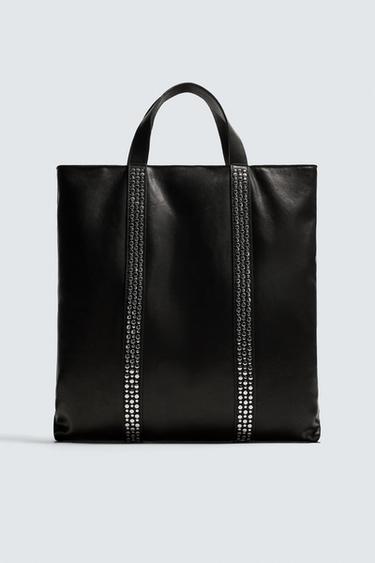 BOLSO SHOPPER PIEL LUDOVIC DE SAINT SERNIN x ZARA - Negro de Zara