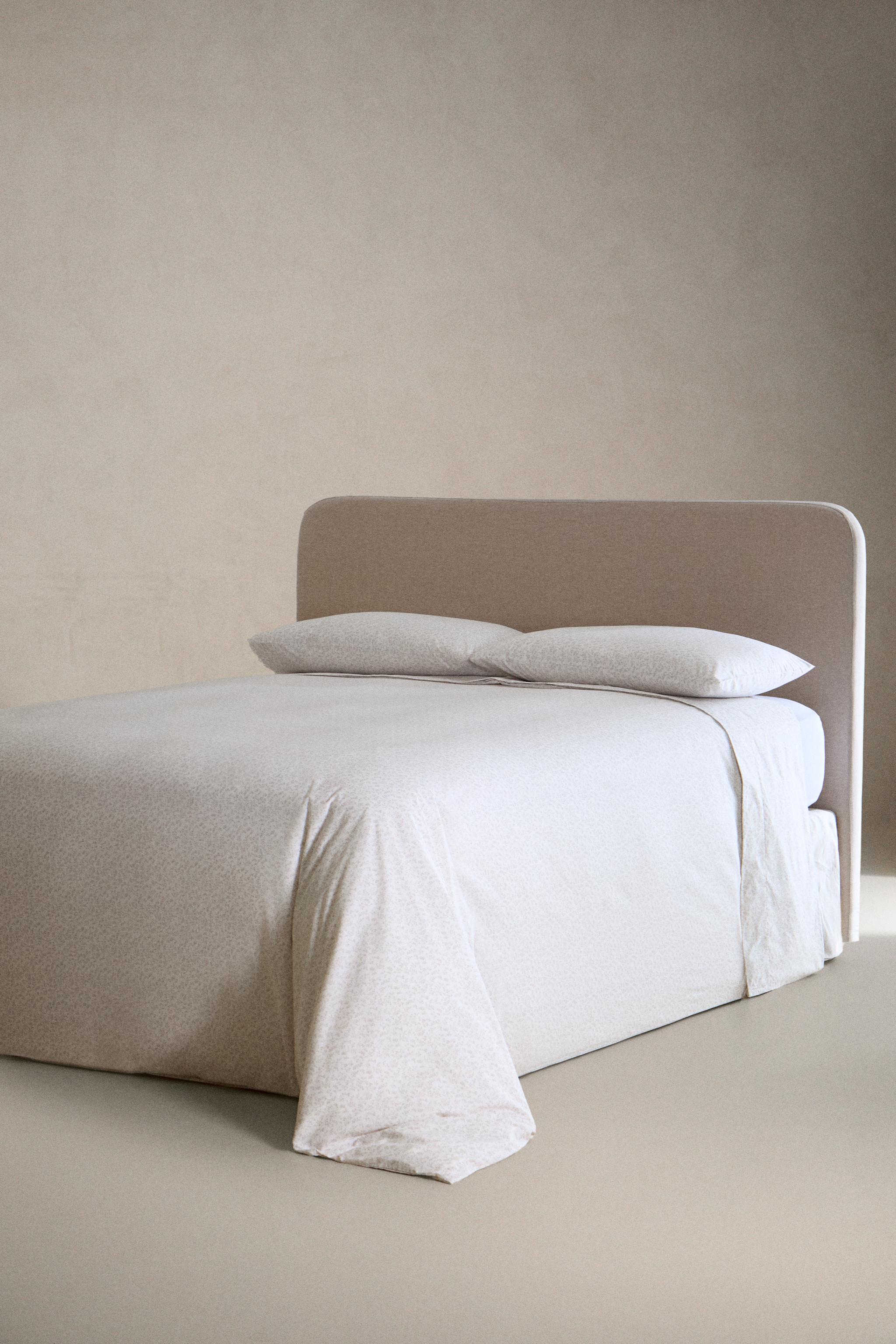 LEAF PRINT DUVET COVER