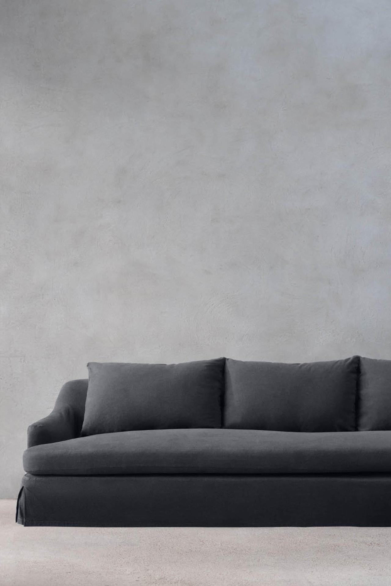 SOFA 01 COTTON COVER — MIDNIGHT BLUE