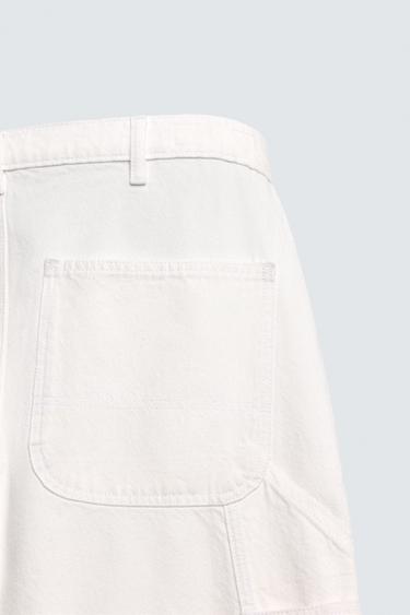 PANTALON À POCHES CARPENTIER AARON LEVINE X ZARA - Blanc de Zara - Image 8