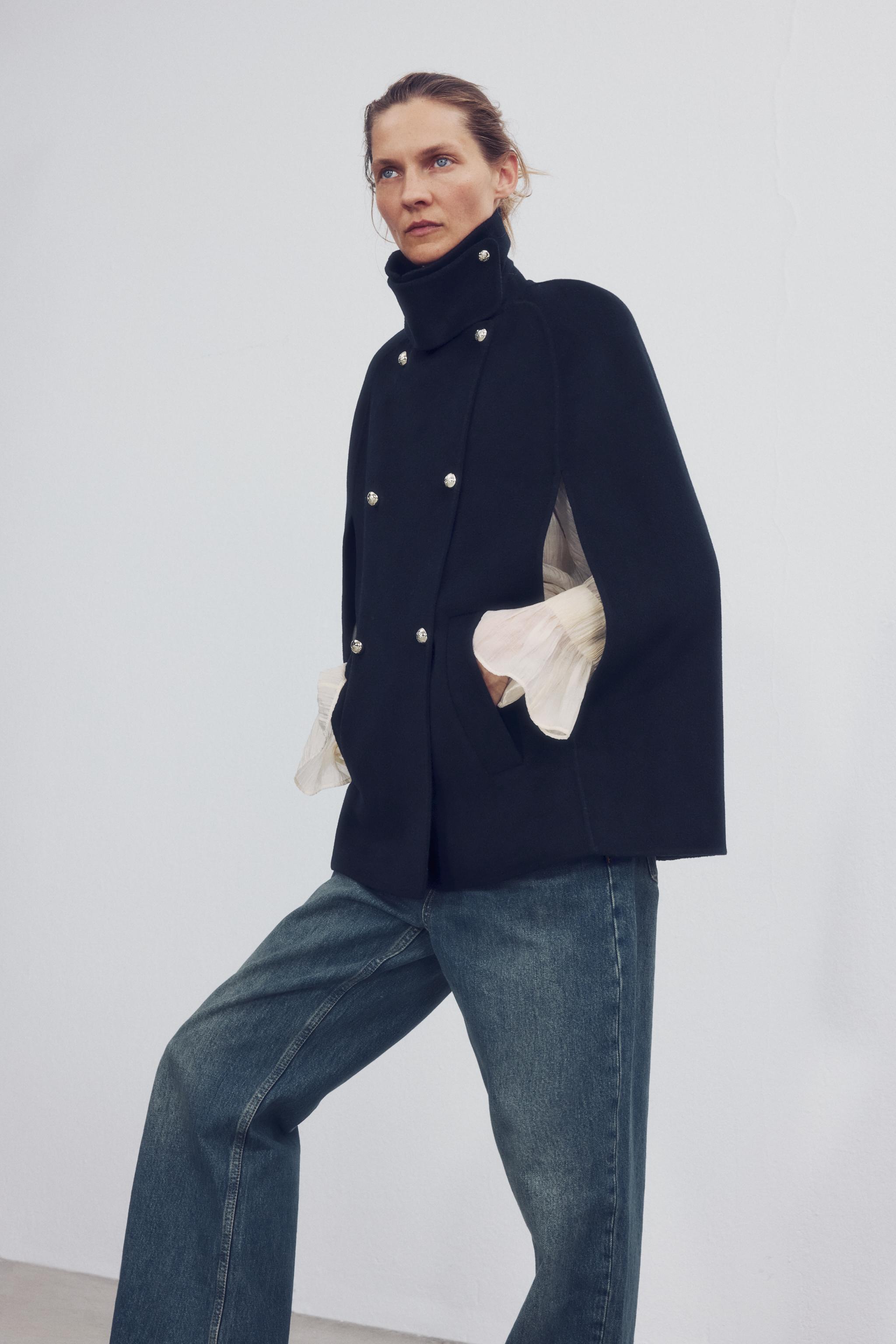 ファーフード付きコート – レディース | ZARA 日本