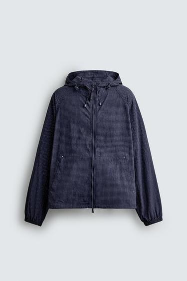 WINDJACK MET CAPUCHON - Marineblauw van Zara