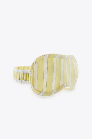 STRIPED EYE MASK - Yellow by Zara - Image 2