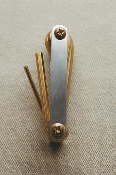 Zara FOLDING ALLEN KEY SET - Golden