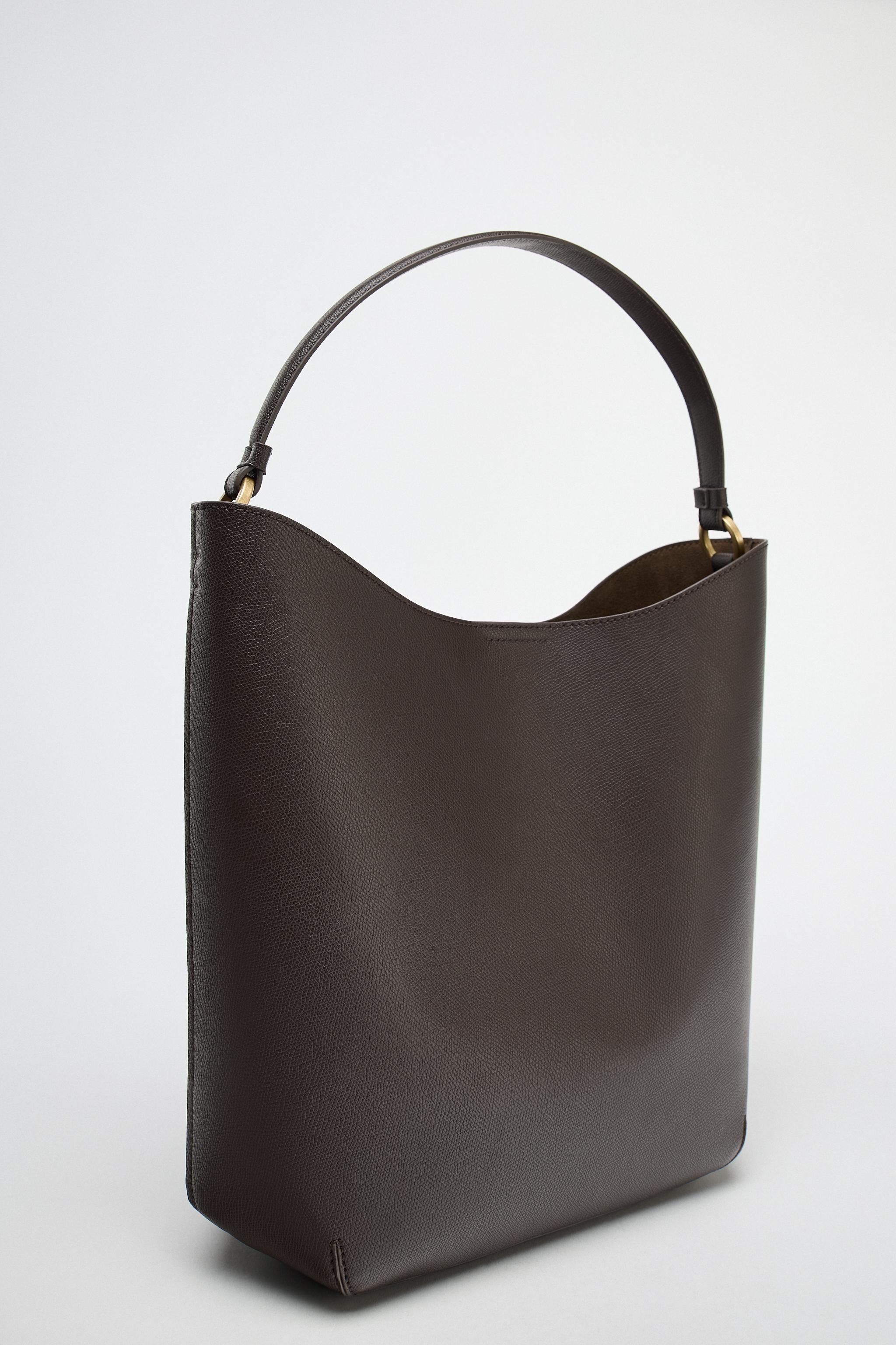 DETAIL SHOULDER BAG - Brown | ZARA Australia