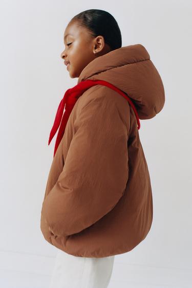 50% DOWN - 50% FEATHER WATER-REPELLENT JACKET — Caramel 2