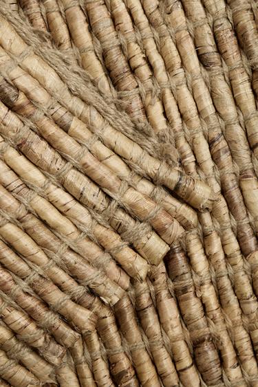 TEPPICH AUS WASSERHYAZINTHE - Hellbeige von Zara