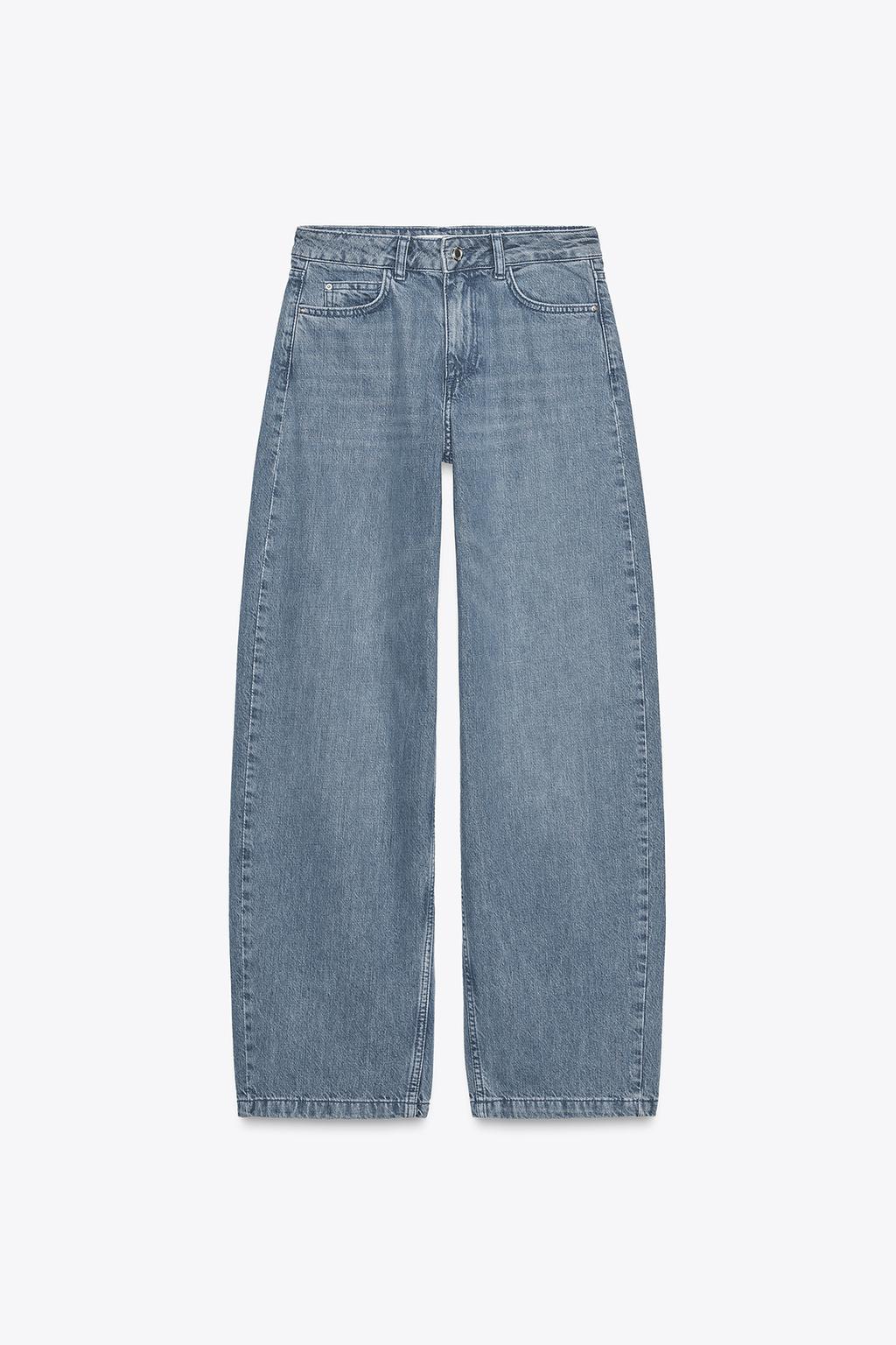 MID-RISE BAGGY JEANS