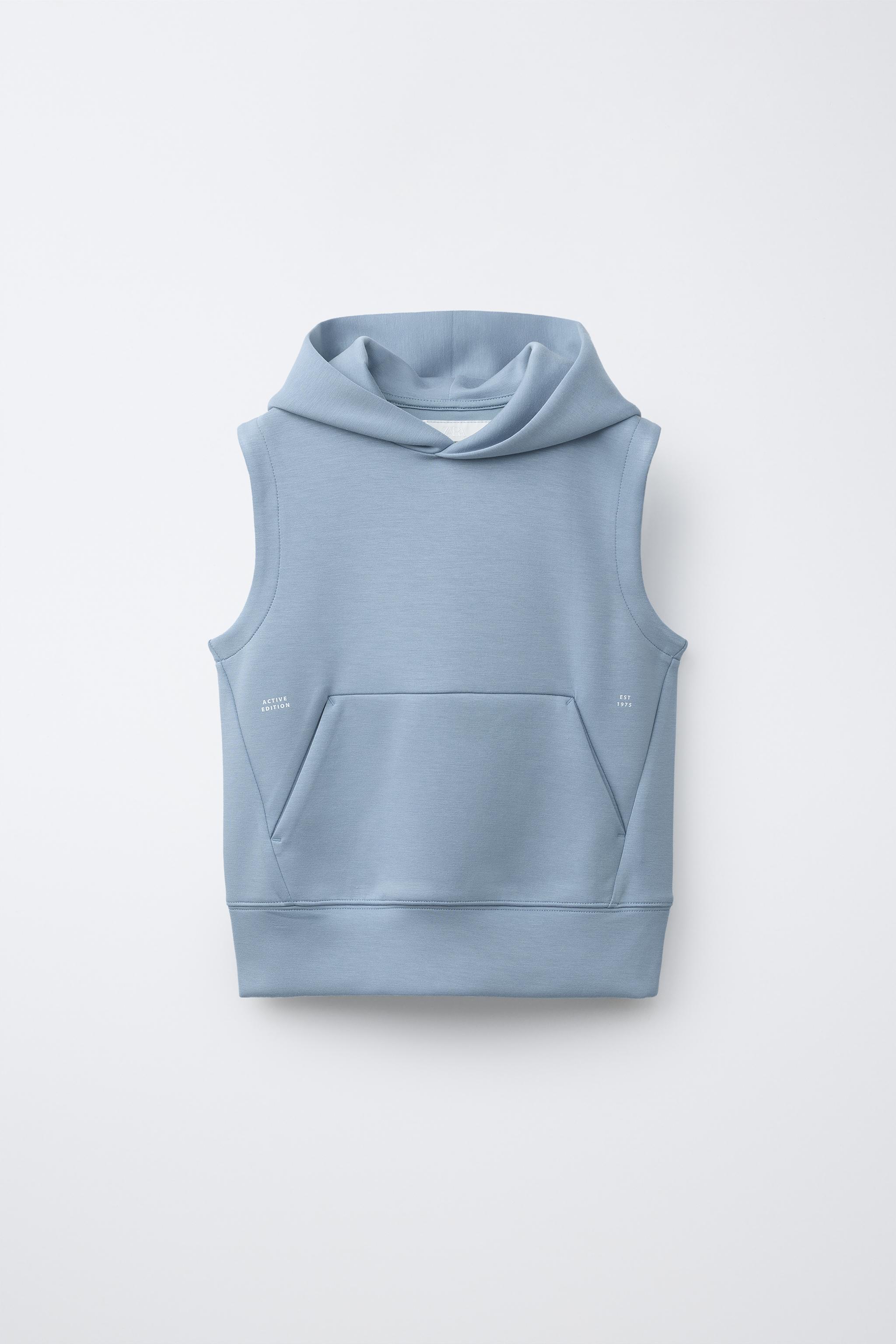 HOODED SPORTY VEST