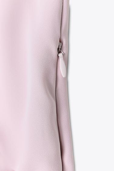 GATHERED WAIST MIDI DRESS - Pink by Zara - Image 5