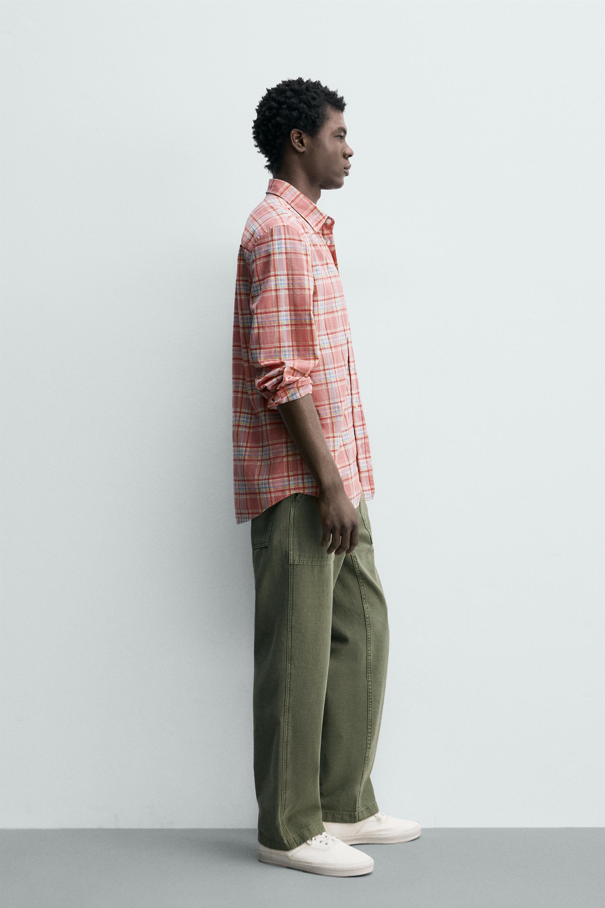REGULAR FIT PLAID SHIRT