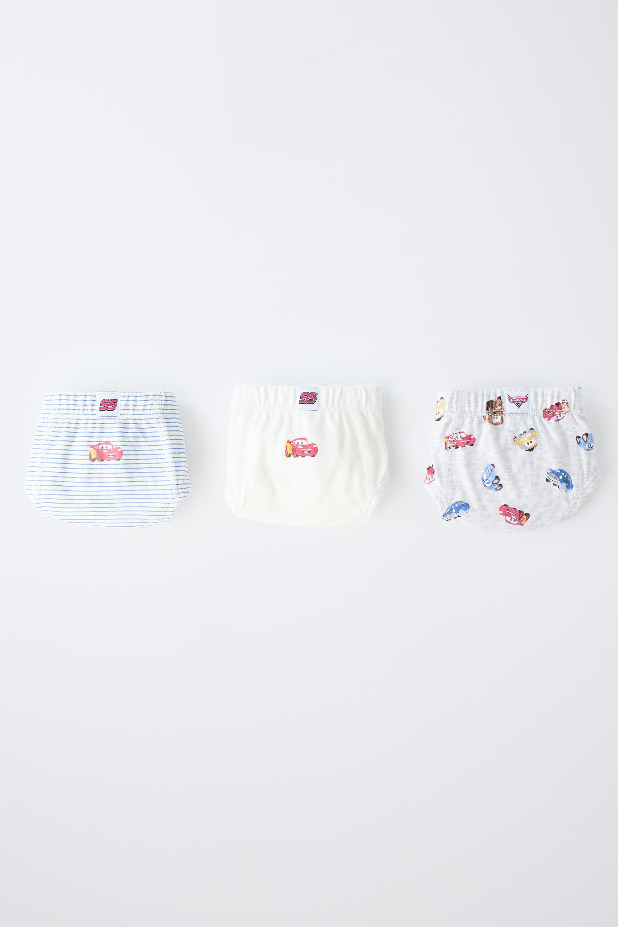 1 1/2-6 YEARS/ THREE-PACK CARS © DISNEY BRIEFS