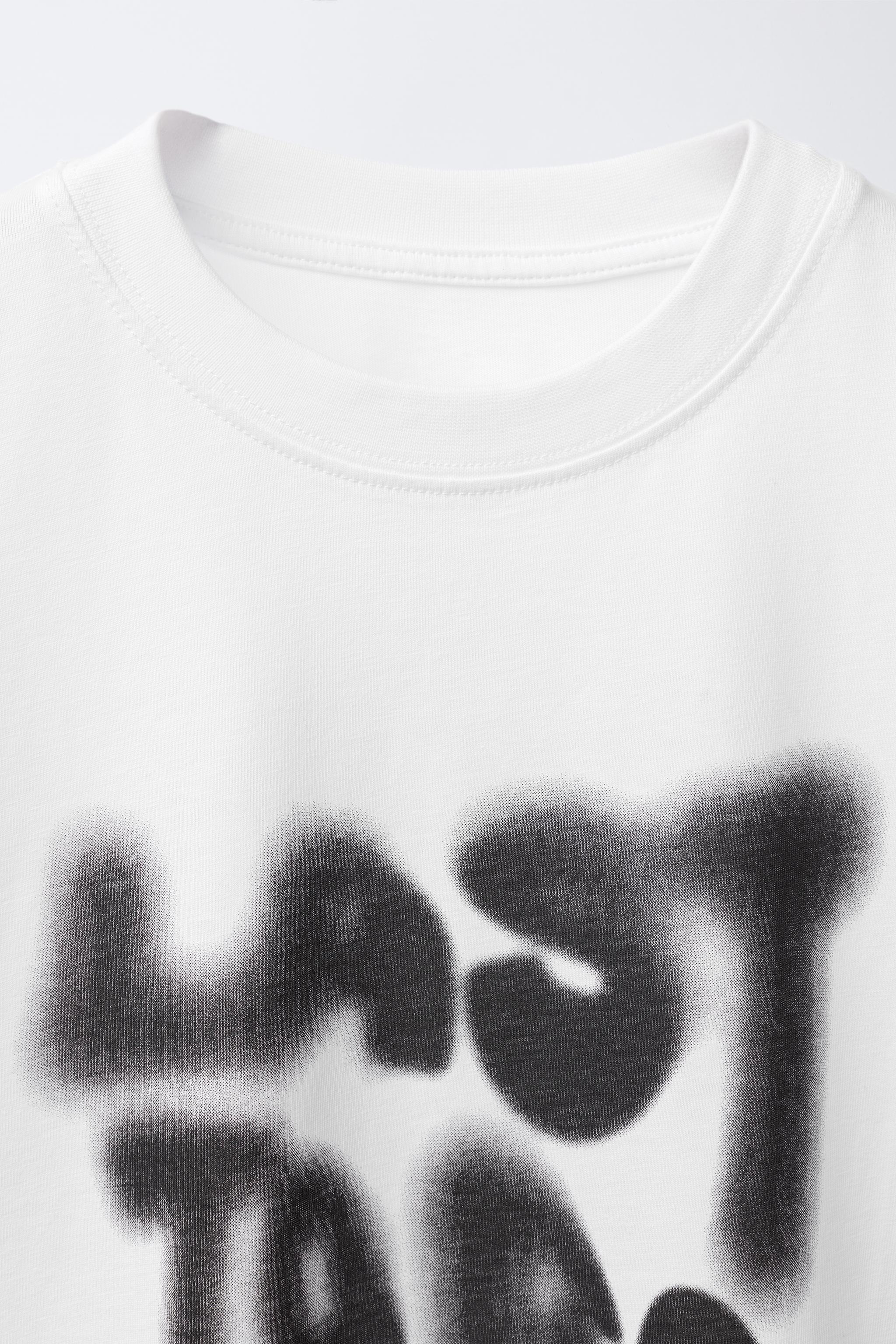 GRAFFITI PRINT T-SHIRT - Anthracite grey | ZARA United States