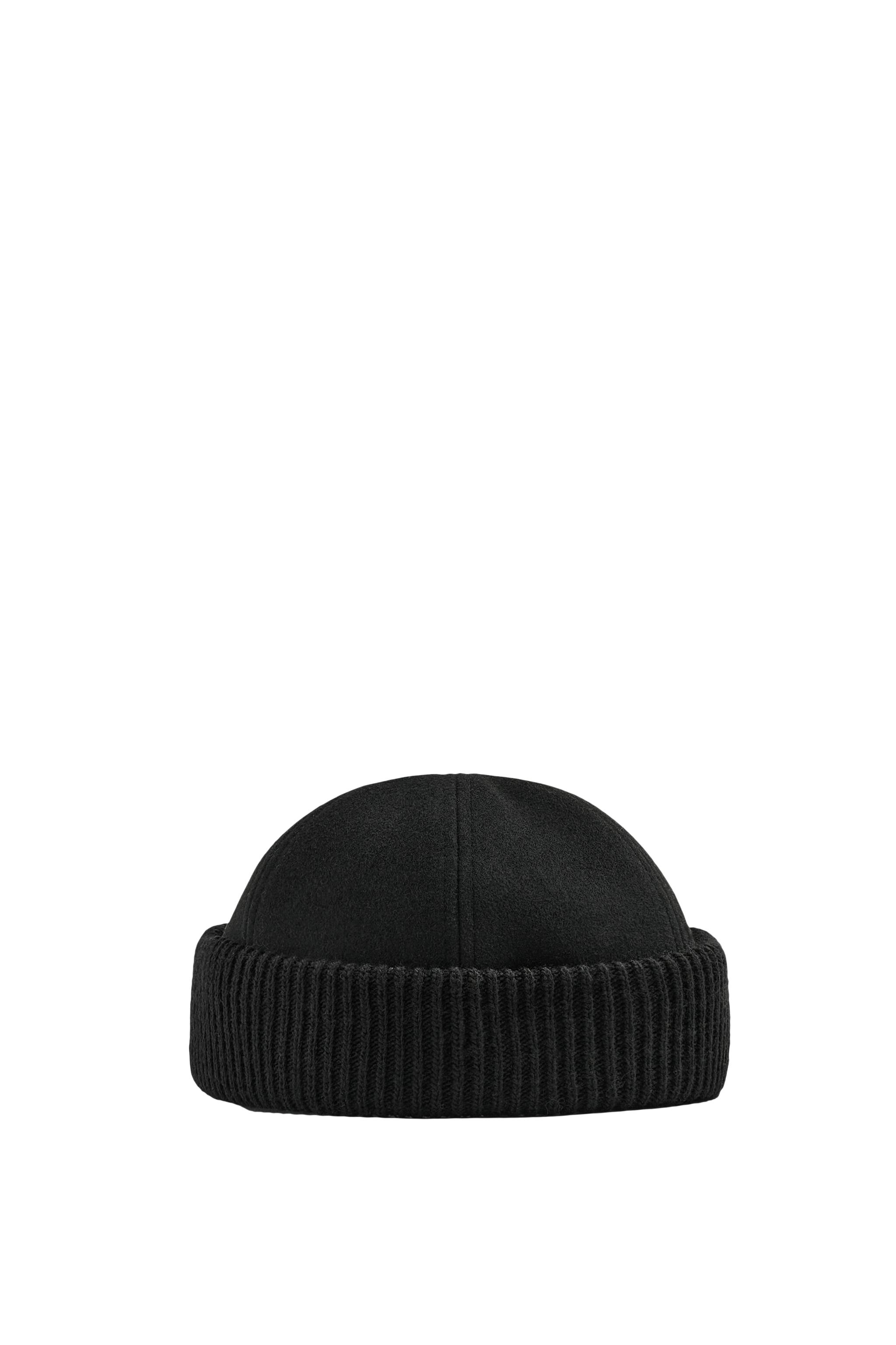 COMBINATION SHORT HAT - Black | ZARA United States