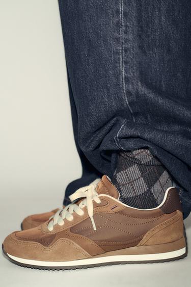 TENNIS RUNNING SOFT - Marron de Zara