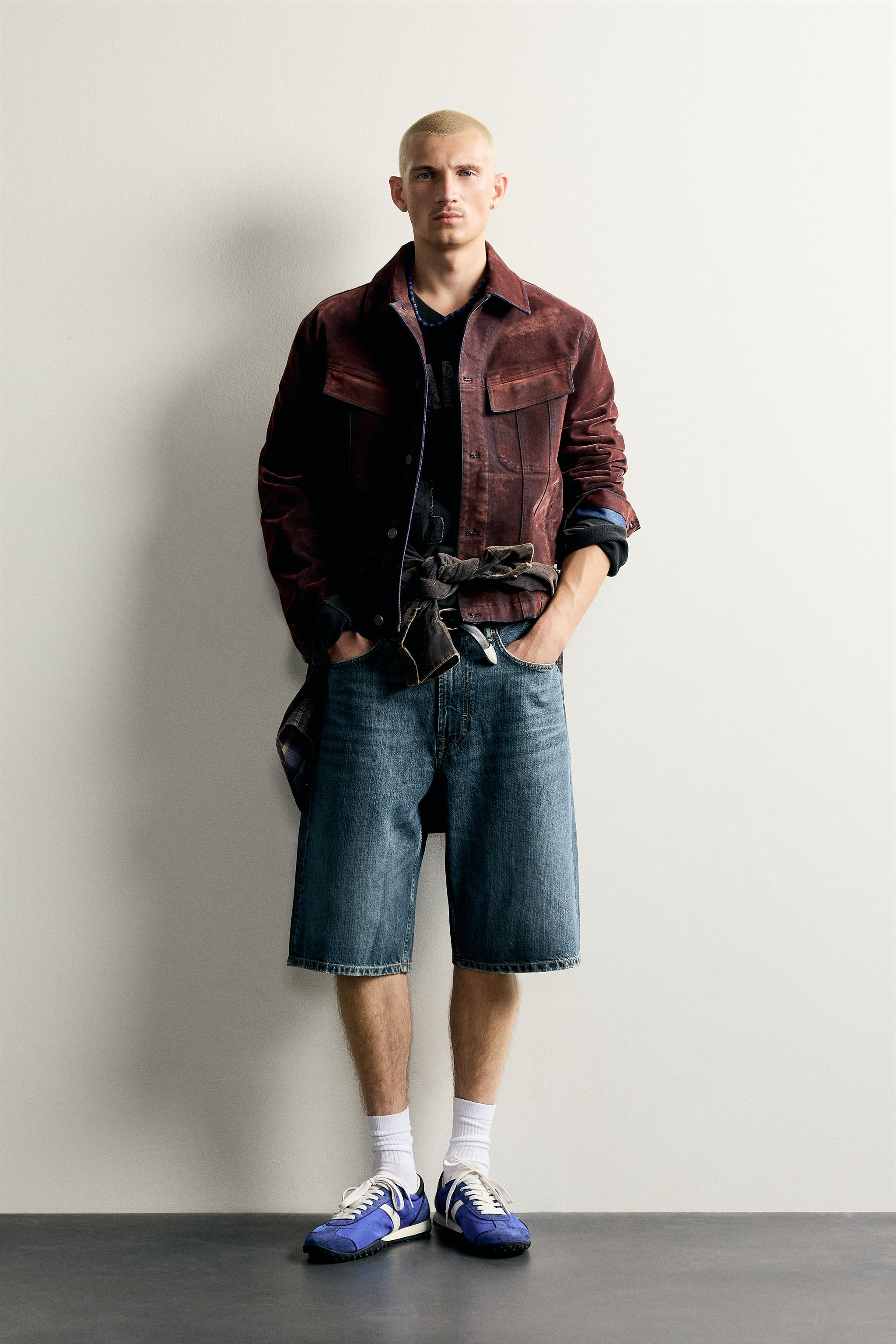 BAGGY FIT DENIM SHORTS