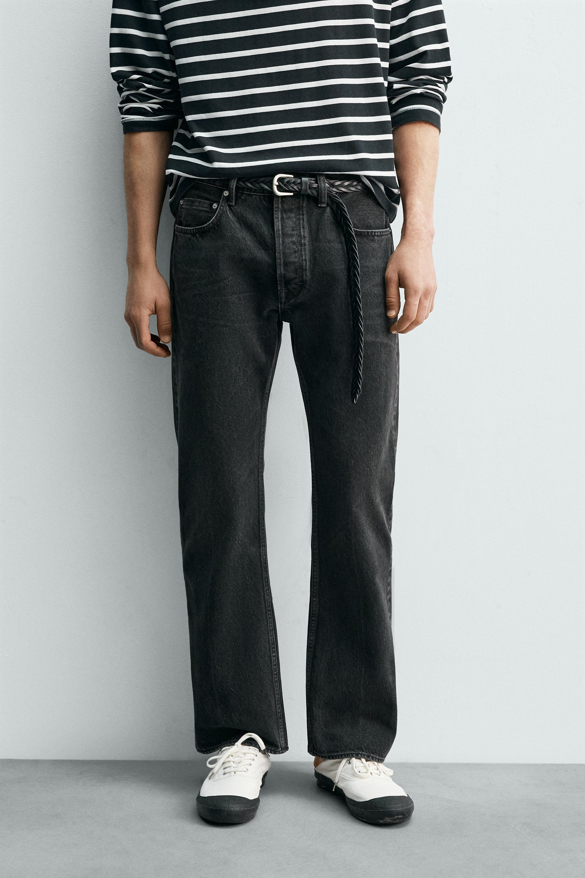 AARON LEVINE X ZARA STRAIGHT FIT BOOTCUT JEANS