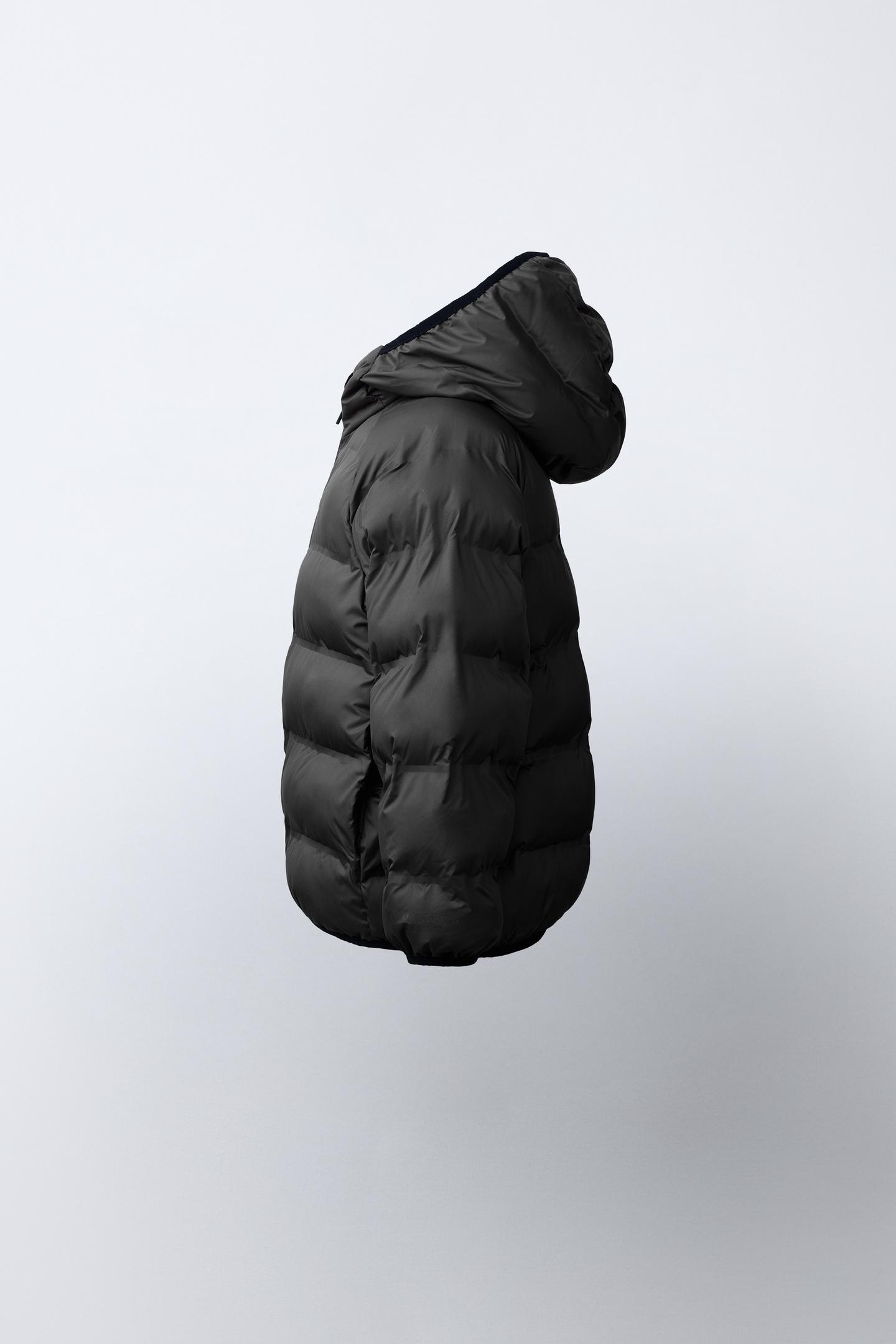 Детская куртка Zara Ultralight Water Repellent, цвет: Чёрный — фото 3