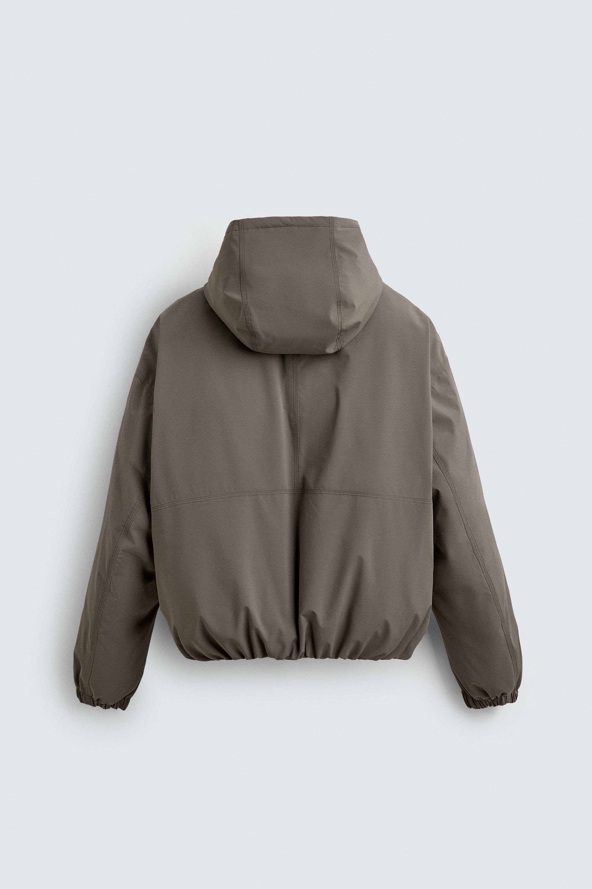 TECHNICAL PUFFER JACKET - Mink | ZARA United States