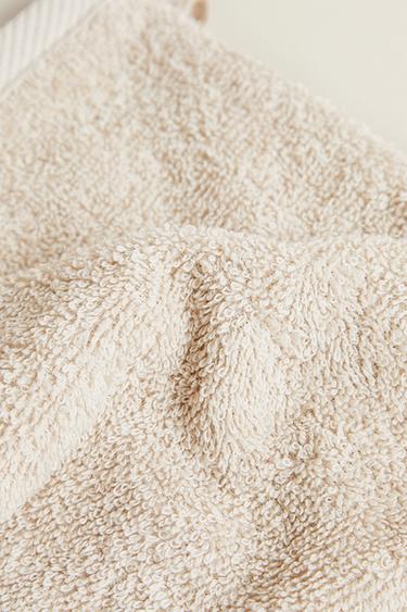 GANT DE TOILETTE COTON ÉPONGE - Sable de Zara - Image 6