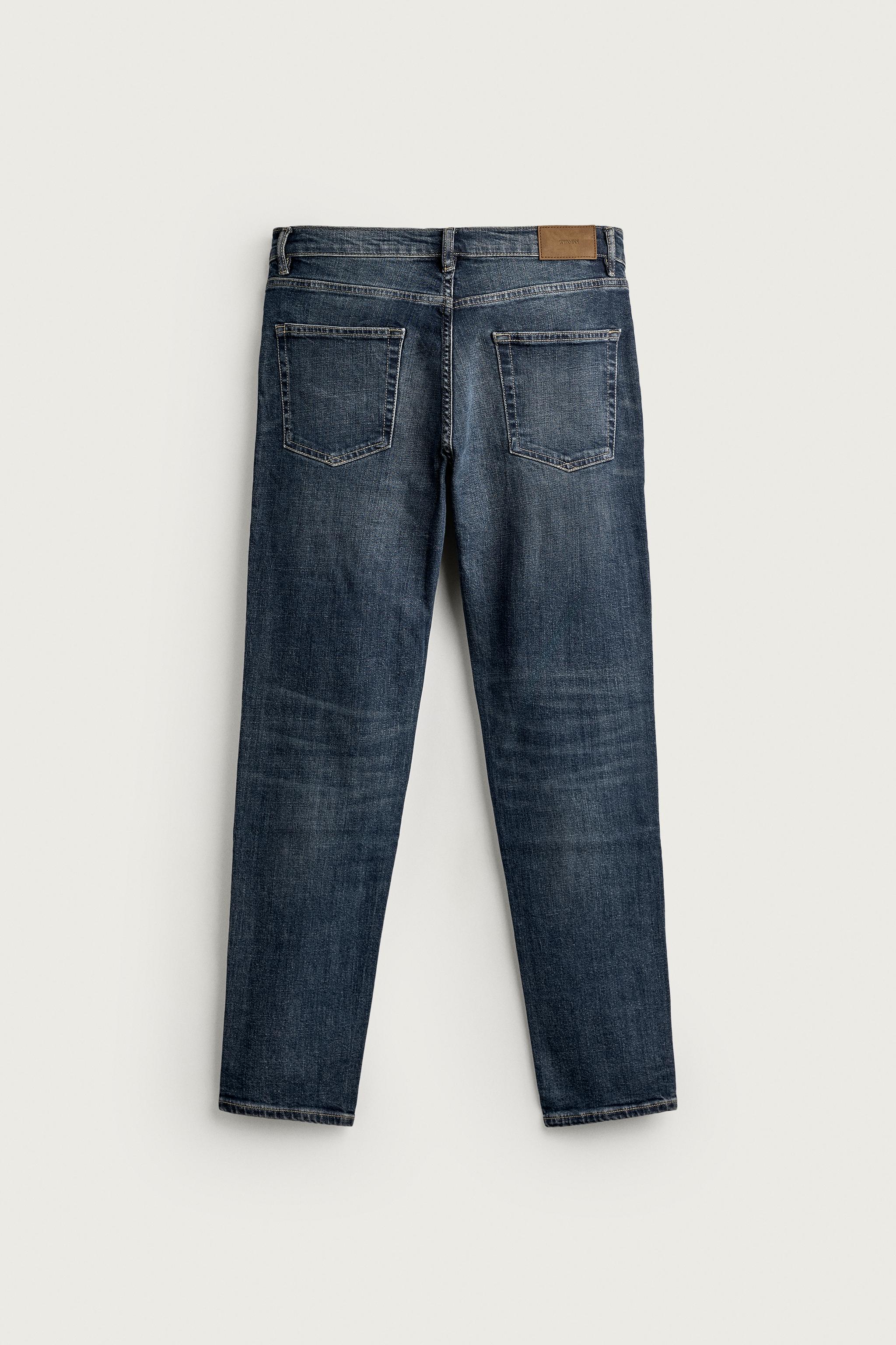 Zara BASIC SLIM FIT JEAN görsel 7