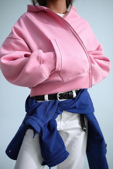 0FR. PARIS X ZARA EMBROIDERED CANVAS OVERSHIRT — Ink blue 2
