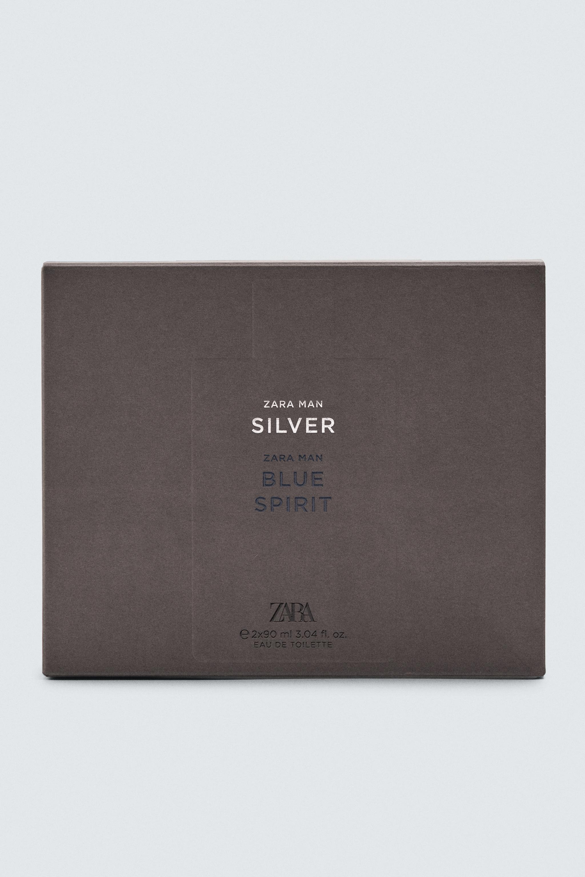 MAN SILVER BLUE SPIRIT EDT X 90 ML oz ZARA South Africa