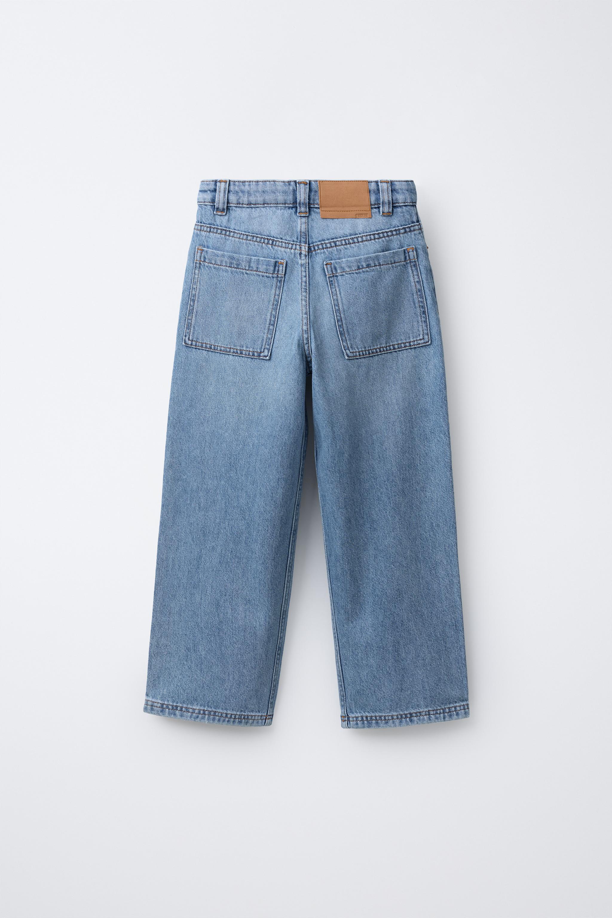 ZARA RELAXED BAGGY 40 Detroit denim BAGGY FIT JEANS - Blue | ZARA 