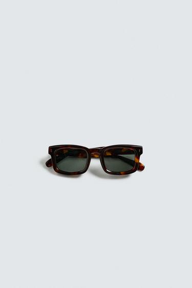 LUNETTES DE SOLEIL RECTANGULAIRES - Écaille de Zara - Image 7