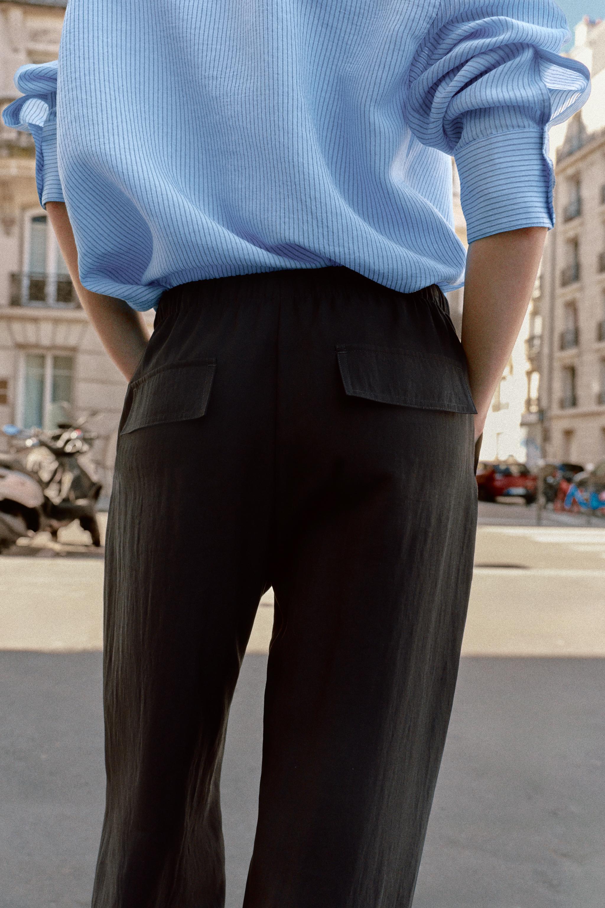 ELASTIC WAIST PANTS