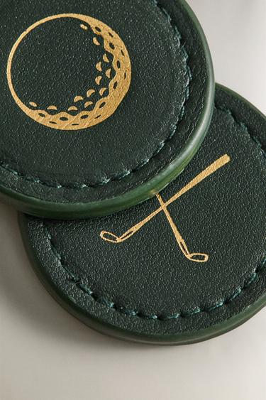 ENSEMBLE MARQUEURS BALLE DE GOLF (LOT DE 2) - Vert de Zara - Image 2