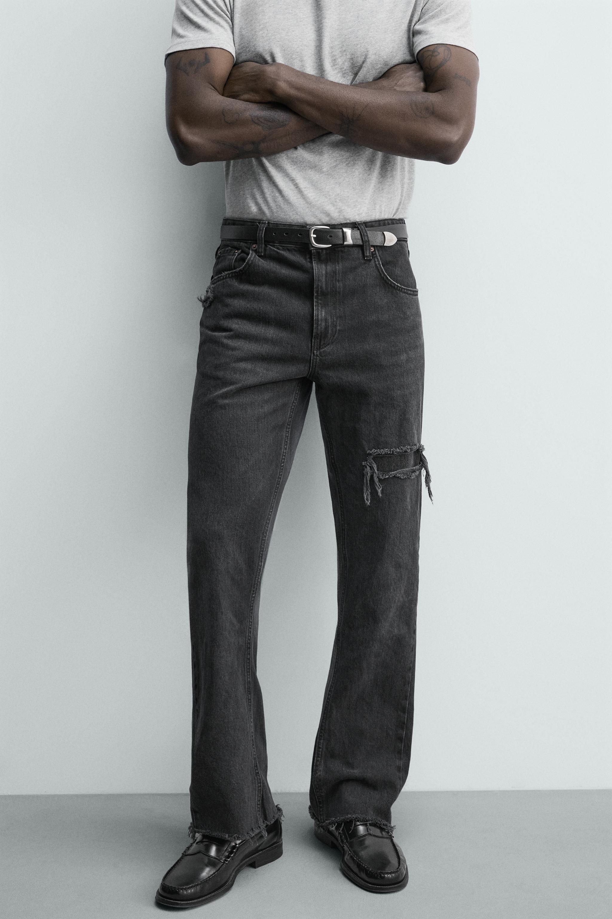 JEAN FLARE FIT DÉCHIRÉ