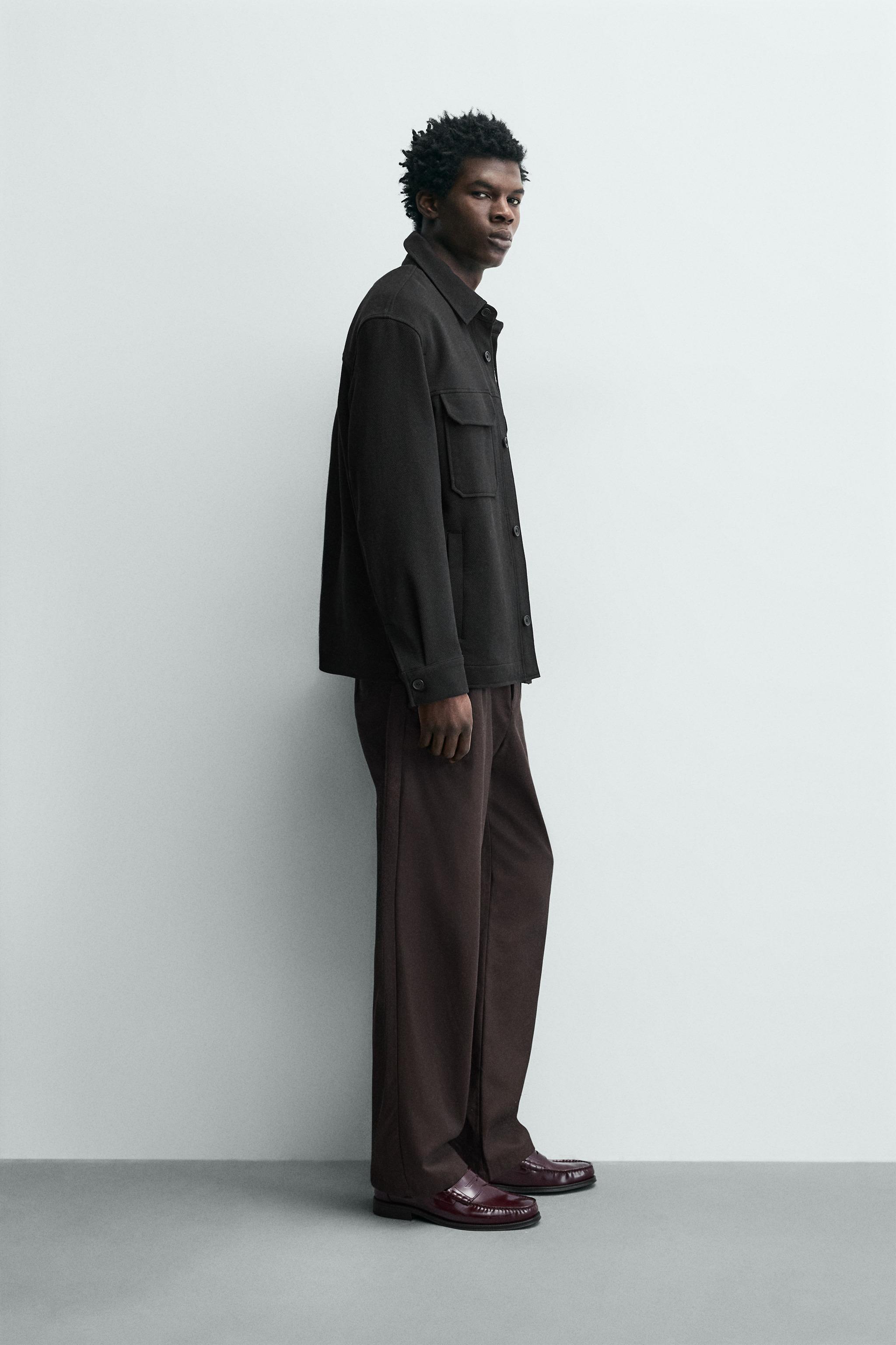 COMFORT TEXTURED OVERSHIRT