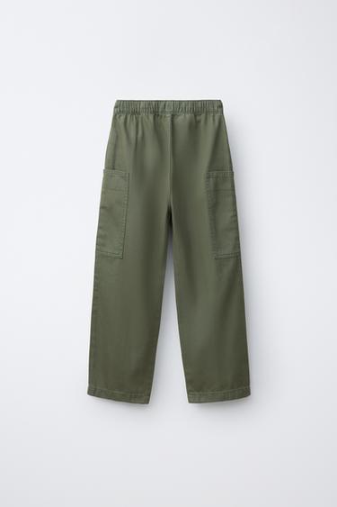 PANTALÓN CARGO RELAXED - Khaki de Zara