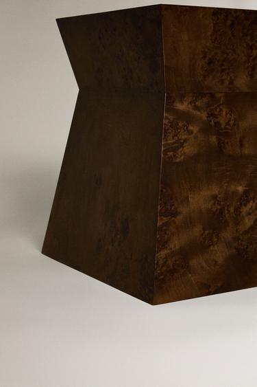 TABLE GÉOMÉTRIQUE RACINE - Marron de Zara - Image 3