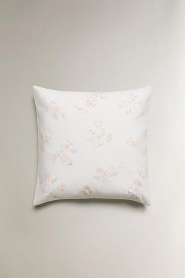 FLORAL PRINT CUSHION COVER - Green by Zara - Image 3