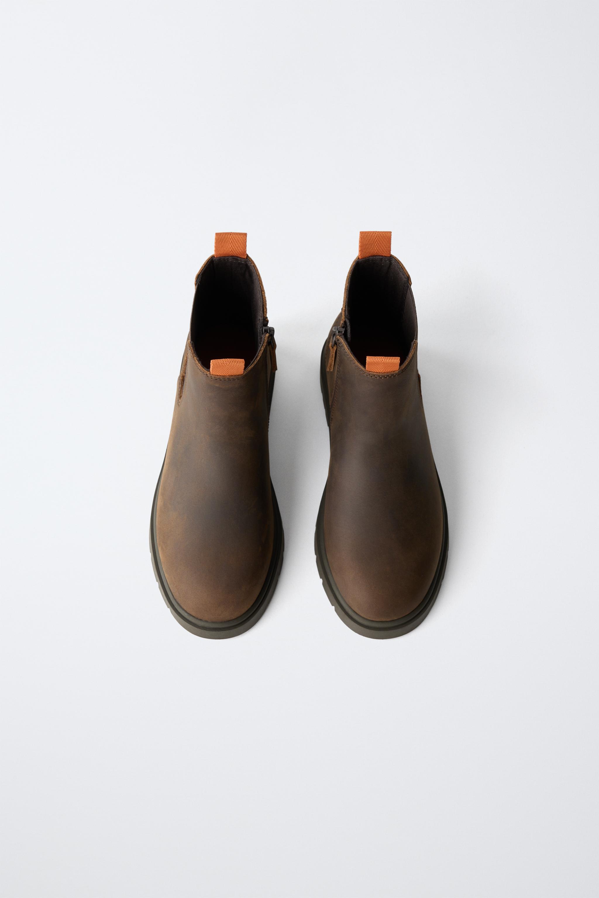 BOTTINES CHELSEA EN CUIR